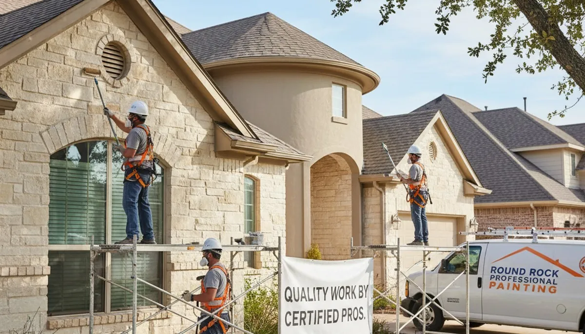 Austin, TX painting company delivering professional interior and exterior painting services